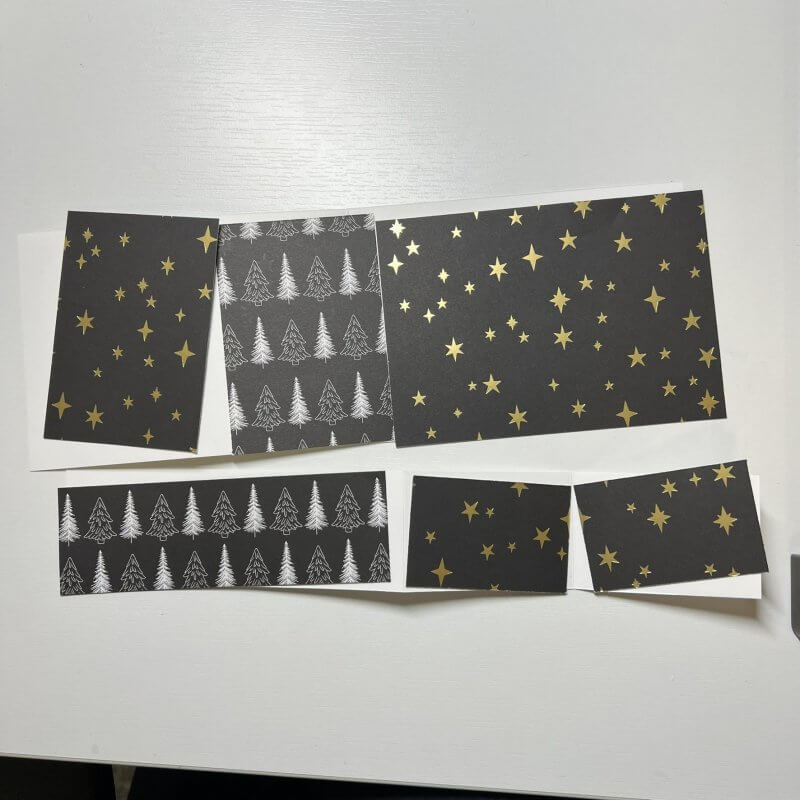 Zuschnitt Designerpapier